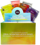 EXS Condoms Oral Latex Dams Flavoured 100 pack