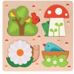 Petit Collage Puzzle de inserție Acesta este căminul meu (DDPTC729) Puzzle