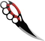 Depox Vadászkés, Cobra Red árnyalat, Depox, 25 cm, borítóval (0175-891082042)