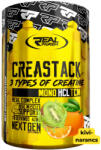 REAL PHARM Crea Stack kreatin mátrix italpor - kiwi-narancs íz - 420g