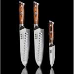 Gudaro - SZETT 2x Santoku konyhakés FENG 7, 5" + 1x konyhakés FENG 3, 5" 2xGU0002+1xGU0003 (GU0002A)