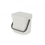 Brabantia Szemeteskosár szelektív gyűjtéshez Brabantia Sort&Go 3L, világosszürke 1005519 (213229)
