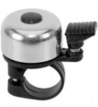 SPORTCROSS kerékpárcsengő, DING-DONG, alumínium, 35mm, ezüst (DZ05SL)