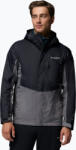 Columbia Férfi esőkabát Columbia Pouring Adventure III black/city grey