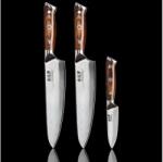 Gudaro Gudaro-szett 2x damaszkuszi séfkés FENG 8" + 1x damaszkuszi konyhakés FENG 3, 5" 2xGU0001+1xGU0003 (GU0001A)