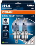 OSRAM Cool Blue Boost H4 5500K halogén izzó DUO BOX 62193CBB-2HB (62193CBB-2HB)