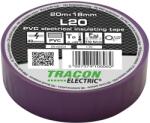 TRACON Tracon L20 (10db/csomag) szigetelőszalag, lila, 20 m x 18 mm, PVC, 0-90°C Tracon (L20) (L20)