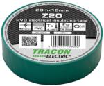TRACON Tracon Z20 (10db/csomag) szigetelőszalag, zöld, 20 m x 18 mm, PVC, 0-90°C Tracon (Z20) (Z20)