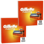 Gillette INGYENES SZÁLLÍTÁS - Gillette Fusion5 Borotvabetétek Férfi Borotvához (2x18 db)