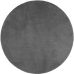 vidaXL OVIEDO antracitszürke rövid szálú szőnyeg Ø 120 cm (375479) (375479)