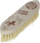 MagicBrush perie pentru coamă cu model de nufăr (22 x 6 cm | Lungimea perilor: 4 cm)