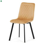  Étkezőszék, sárga, bársony szövet, DCL-973 YEL4