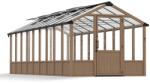 Palram Seră din policarbonat Natura Cedar 2, 37 x 6, 4 m Palram - Canopia (PAL7075803)