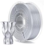 Elegoo PLA филамент Elegoo PLA Silk, 1.75 mm, 1.0 kg, Silk Silver Grey - 3dmall
