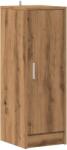 vidaXL kézműves tölgy színű szerelt fa cipőszekrény 32x35x92 cm (856709) (856709)
