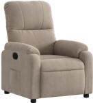 vidaXL tópszínű mikroszálas szövet dönthető fotel (373449) (373449)