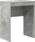 vidaXL Íróasztal Beton szürke Forgácslap 60 x 40 x 76 cm Íróasztal (869373) (869373)