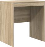 vidaXL Számítógépes Íróasztal Sonoma tölgy Mérnöki fa 70 x 50 x 76 cm (869420) (869420)