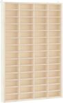 vidaXL fali vitrin 56 rekesszel 40x4, 5x60 cm (4017380) (4017380)