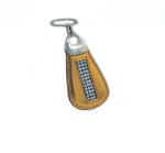 Amnisu óarany swarovski köves bőr kulcstartó h2003