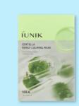 iUNIK Mască pentru față cu centella Centella Family Calming Mask - 25 ml * 10 buc Masca de fata
