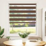 vidaXL zebrafüggönnyel barna szövetszélesség 105, 9 cm poliészter (4014341) (4014341)