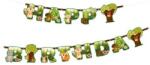 Party Pal Papírgirland „erdei állatok Happy Birthday 210 × 16 cm - Party Pal (149751)