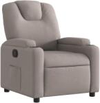 vidaXL tópszínű szövet dönthető fotel (372373) (372373)