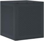 vidaXL Kerti Tárolódoboz Antracit 55x53x57 cm PP (870579) (870579)