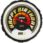 PartyPal Lufi, fólia, versenyautó km-óra, 45 cm