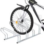 vidaXL padlón álló horganyzott acél kerékpártartó 4 kerékpárhoz (4005575) (4005575)