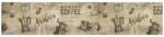 vidaXL barna mosható coffee feliratos bársony konyhaszőnyeg 60x300 cm (4005580) (4005580)