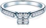 SAVICKI Inel de logodnă Savicki: aur alb, diamante - savicki - 5 299,00 RON