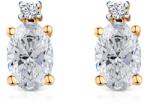 SAVICKI Cercei Savicki: aur bicolor, diamante de laborator - savicki - 3 491,00 RON