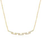 SAVICKI Colier din aur 585 cu diamante albe 0.22 ct 42 cm - savicki - 6 486,00 RON