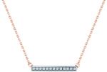 SAVICKI Colier aur 585 diamante albe 0.03 ct 42 cm