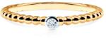 SAVICKI Inel de logodnă Savicki: aur bicolor, zirconiu - savicki - 2 648,00 RON