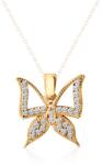 SAVICKI Pandantiv fluture SAVICKI: aur galben, zirconiu - savicki - 1 247,00 RON