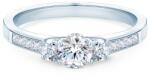 SAVICKI Inel de logodnă Dream: aur alb, diamante - savicki - 11 568,00 RON