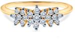 SAVICKI Inel de logodnă Savicki: aur bicolor, zirconii - savicki - 2 251,00 RON