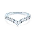 SAVICKI Inel de logodnă Savicki: aur alb, diamante - savicki - 11 271,00 RON