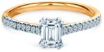 SAVICKI Inel de logodnă SAVICKI: aur bicolor, diamant de laborator - savicki - 6 041,00 RON