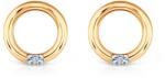 SAVICKI Cercei Savicki: aur bicolor, diamant