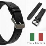  Bőrszíj Fekete 24MM Univerzális+teleszkóp Quick Pin (5904492848742)