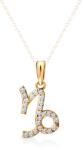 SAVICKI Pandantiv semn zodiacal Capricorn SAVICKI: aur, zirconii