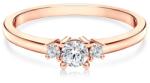 SAVICKI Inel de logodnă SAVICKI: aur roz, diamant - savicki - 3 740,00 RON