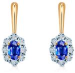 SAVICKI Cercei Savicki: aur bicolor, safire albastre, diamante - savicki - 8 712,00 RON