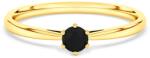 SAVICKI Inel de logodnă Savicki: aur, diamant negru - savicki - 3 404,00 RON