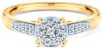 SAVICKI Inel de logodnă SAVICKI: aur bicolor, diamante - savicki - 7 693,00 RON