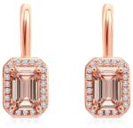 SAVICKI Cercei Savicki: aur roz, morganite, diamante - savicki - 7 413,00 RON